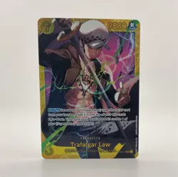 Trafalgar Law OP10-119 Secret Rare Foil Royal Blood 7 Cost 9000 Power One Piece - Image 1