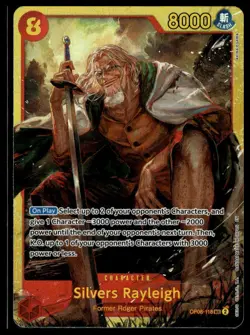 Premium Booster -The Best- Vol. 2 #OP08-118 Silvers Rayleigh - Image 1