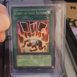 Yu-Gi-Oh! TCG Konami Card of Safe Return Labyrinth 1st Ed LON-029 Magic Card - Image 1