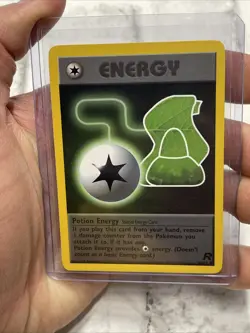 Potion Energy 82/82 Pokemon Uncommon Team Rocket Card Vintage Vtg WOTC TCG NM/MT - Image 1