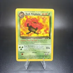 Dark Vileplume 30/82 Team Rocket Vintage Pokemon Card TCG NM -g - Image 1