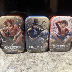 One Piece Card Game - Tin Pack Set Vol 2 (3 Pack) Collection - Image 2