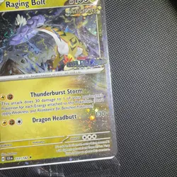 Raging Bolt 111/142 Stellar Crown Best Buy Sealed Promo Pokemon Card SWIRL - Image 3