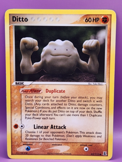Ditto (Geodude) 62/113 Common Delta Species Pokemon Card - Image 1