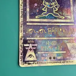 Ancient Mew Pokemon Movie 2000 Promo Holo Card w/ Original Insert Card NM - Image 5