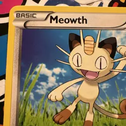 Pokemon TCG Meowth B&W Boundaries Crossed 106/149 Regular Common Card M/NM - Image 3