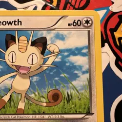 Pokemon TCG Meowth B&W Boundaries Crossed 106/149 Regular Common Card M/NM - Image 4
