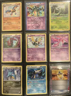 Pokemon Card Collection Binder 370 Cards XY, MEGA, EX, Full Art, Plasma, WOTC - Image 2