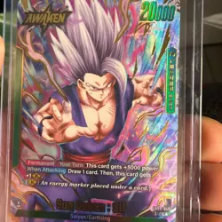 Son Gohan : SH FB09-049 Leader Alternate Art Dual Evolution Dragon Ball Card Eng - Image 1