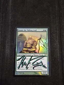 Magic: The Gathering Dosan the Fallen Leaf Champions Of Kamigawa, Signed by... - Image 1