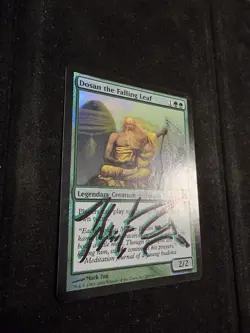 Magic: The Gathering Dosan the Fallen Leaf Champions Of Kamigawa, Signed by... - Image 2