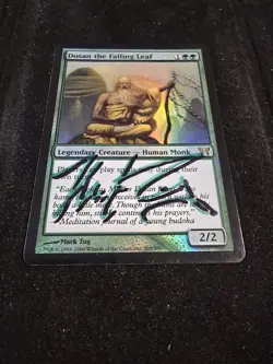 Magic: The Gathering Dosan the Fallen Leaf Champions Of Kamigawa, Signed by... - Image 4