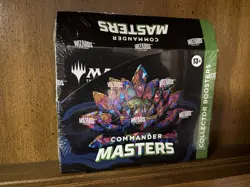 Magic: The Gathering Commander Masters Collector Booster Box English - Image 1