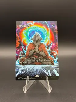 MTG TMT PZA - Brainstorm (Borderless) - 0004 - Mythic - Image 1