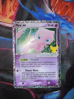 Pokemon TCG Mew EX Celebrations 25th 88/92 NM Mint Holo - Image 1