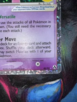 Pokemon TCG Mew EX Celebrations 25th 88/92 NM Mint Holo - Image 4
