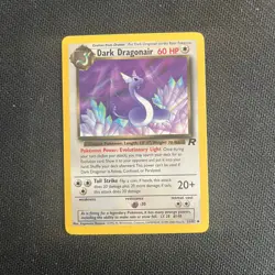 Pokemon TCG Dark Dragonair Team Rocket 33/82 Regular Unlimited Uncommon - Image 1