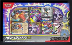 Pokemon TCG Mega Lucario ex Premium Figure Collection Box Factory Sealed - Image 1
