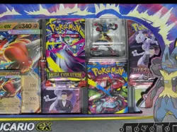 Pokemon TCG Mega Lucario ex Premium Figure Collection Box Factory Sealed - Image 4