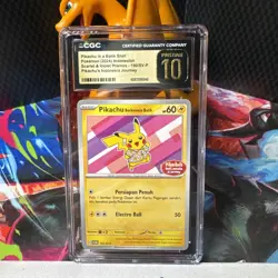 Pikachu 190/SV-P - CGC PRISTINE 10 - S&V Promos Indonesia Journey- Pokemon TCG - Image 1