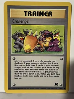 Challenge! 74/82 Team Rocket NM Pokemon Fast Shipping - Image 1