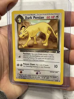Dark Persian 42/82 WOTC Vintage Pokemon | Team Rocket Pokemon TCG NM/MT Nintendo - Image 2