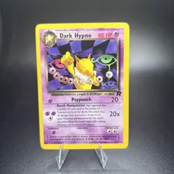 Pokemon Dark Hypno 26/82 Holo Team Rocket Unlimited Non Played NM -g - Image 1
