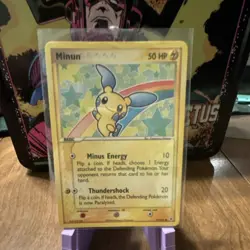 Pokemon Minun Hidden Legends 67/101 Basic 50 HP Common Regular 2004 English - Image 1