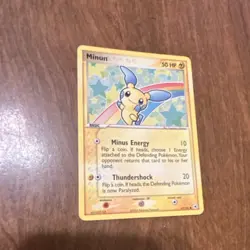 Pokemon Minun Hidden Legends 67/101 Basic 50 HP Common Regular 2004 English - Image 2