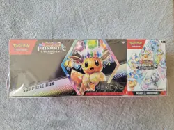 Pokemon Prismatic Evolutions Surprise Box And Booster Bundle - Sealed - Image 1