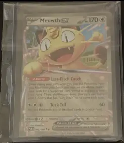 Meowth EX 062/088 Double Rare Perfect Order - Pokemon TCG - In hand! - Image 1