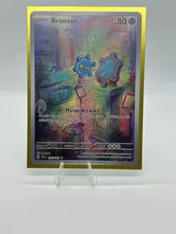 Pokemon TCG Bronzor Scarlet & Violet Temporal Forces 170/162 - Image 1