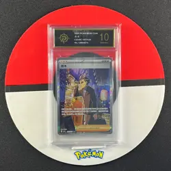 Pokemon TCG Exclusive Chinese Scarlet & Violet CSV5C 157 Larry SAR Grade10 - Image 1
