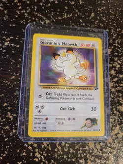 Giovanni's Meowth Gym Challenge 74/132 Wizards Pokemon TCG Common Unlimited - Image 4