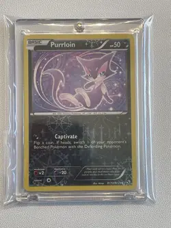 2013 Pokemon Legendary Treasures Radiant Collection Purrloin RC13/RC25 - Image 5