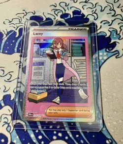 Pokemon Trainer Lacey 175/131 Prismatic Evolutions Illustration Rare NM CUTE💕 - Image 3