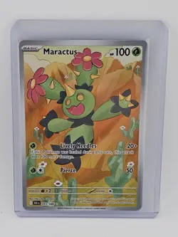 Pokemon Maractus 093/086 Sv10.5 Black Bolt Holo - Image 1