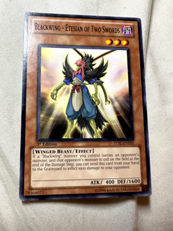 Blackwing - Etesian of Two Swords STBL-EN015 1st Edition Common PL + BONUS - Image 1