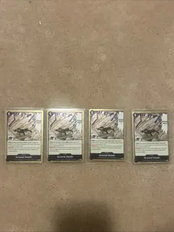 One Piece - Ground Death Foil OP14-096 Playset (x4) The Azure Sea's Seven - Image 1