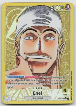 One Piece Enel OP05-098 L Awakening of the New Era NM - Image 1
