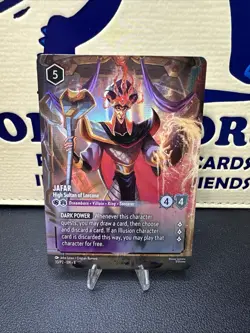 Disney Lorcana - Jafar High Sultan of Lorcana (Store Championship) 33/P2 - NM - Image 5