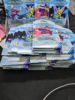 In Hand Disney Lorcana: Winterspell Sleeved Booster Pack (Single Pack) - Image 1