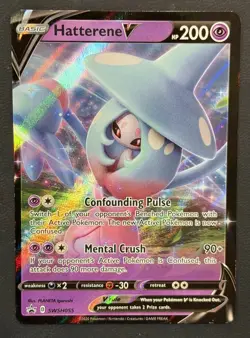 Hatterene V Holo - Promo SWSH: Sword & Shield Promo Cards SWSH055 NM - Image 1