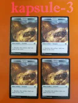 4x Treasure | TOKEN 020/021 | Modern Horizons 2 | MTG Magic Cards - Image 1