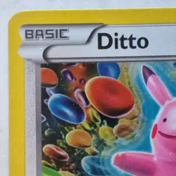 2015 DITTO XY40 Pokemon TCG Black Star Promo HP 70 Holographic Foil Trading Card - Image 5