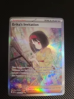 Erika's Invitation - 203/165 - Pokemon 151 Special Illustration Rare Card NM - Image 1
