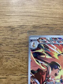 Pokemon TCG Ethan's Typhlosion Destined Rivals Illustration Rare Card 190/182 - Image 2
