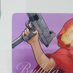 Baretta B.B. Hood Vampire Savior Clear Plastic Card Capcom Arcade Game 2024 - Image 2