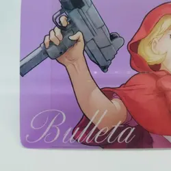 Baretta B.B. Hood Vampire Savior Clear Plastic Card Capcom Arcade Game 2024 - Image 4