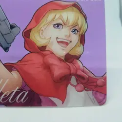 Baretta B.B. Hood Vampire Savior Clear Plastic Card Capcom Arcade Game 2024 - Image 5